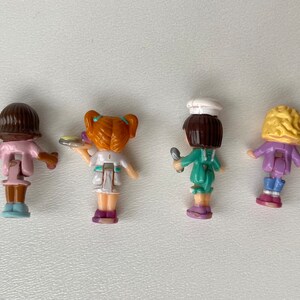 Vintage Polly Pocket: Pizzeria Pollyville Bluebird Toys 1993 complete image 5