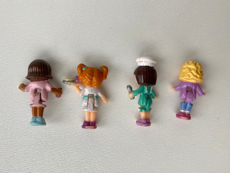 Vintage Polly Pocket: Pizzeria Pollyville Bluebird Toys 1993 complete image 5