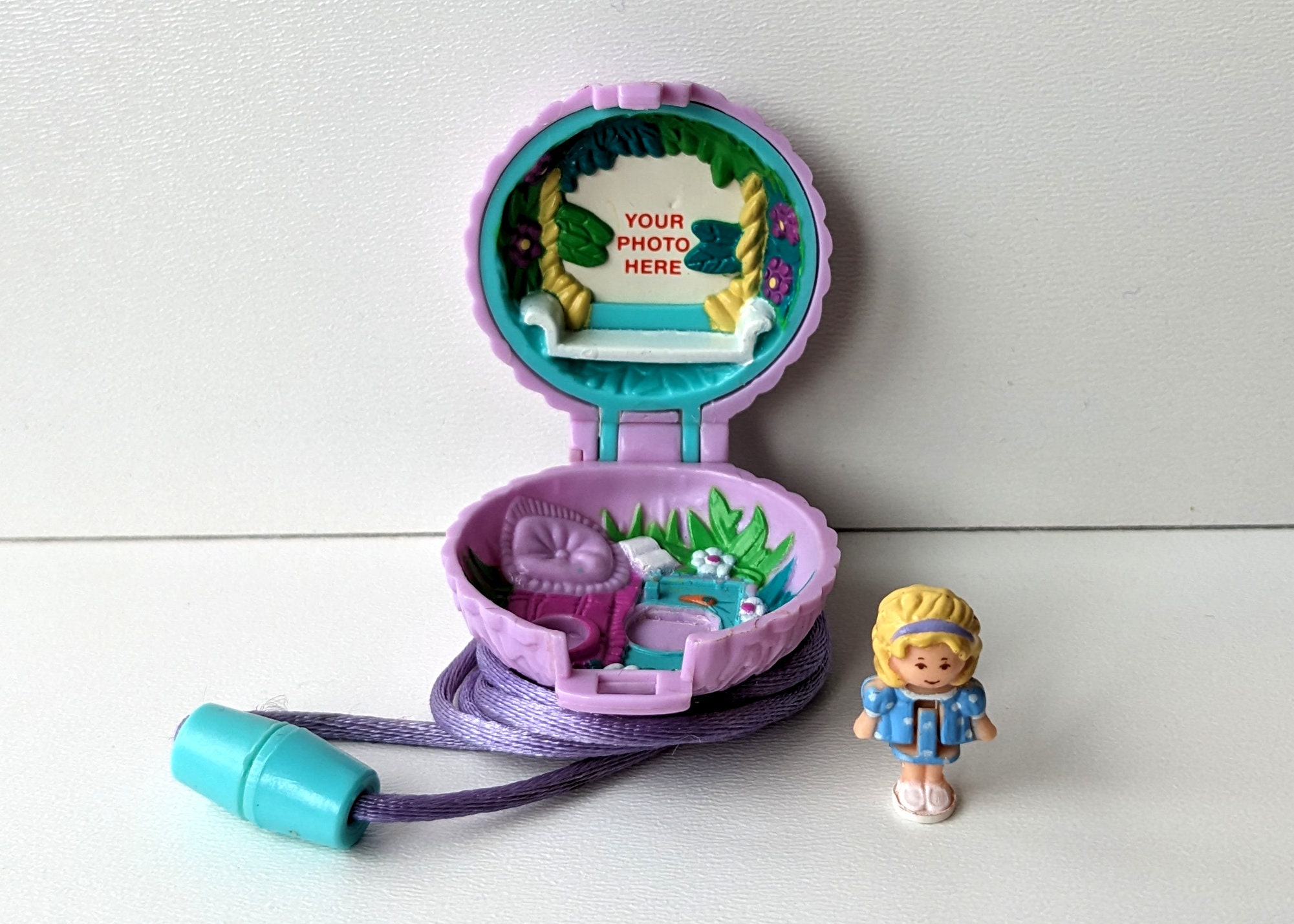 Pretty Bunnies Polly Pocket 1993 - jouets rétro jeux de société figurines  et objets vintage