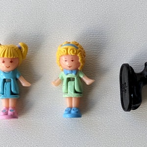 Ensemble de jeu Pretty Hair Polly Pocket vintage Bluebird Toys 1990 image 5