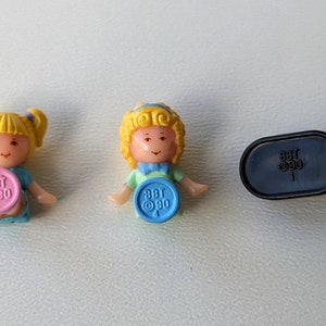 Ensemble de jeu Pretty Hair Polly Pocket vintage Bluebird Toys 1990 image 7