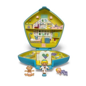 Polly Pocket Baby Time Fun Nursery Bluebird 1994 Compact Complet Rare 10 Cm