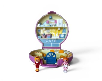 Polly Pocket Vintage: Polly's Cafe - Bluebird Toys 1989 - Completa