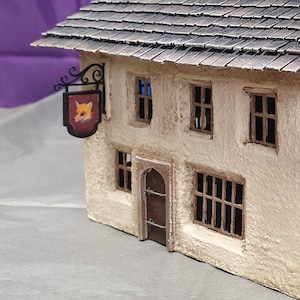 A Taverna | 28 mm | Escala | RPG de mesa D&D AOS | Terreno | Cenário