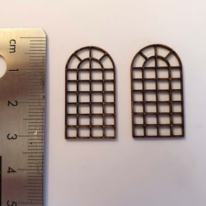 Arched Windows | 28mm | Scale | Tabletop RPG D&D AOS | Terrain | Scenery