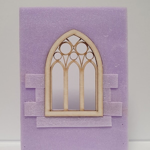 Cathedral Windows | 28mm | Scale | Tabletop RPG D&D AOS | Terrain | Scenery