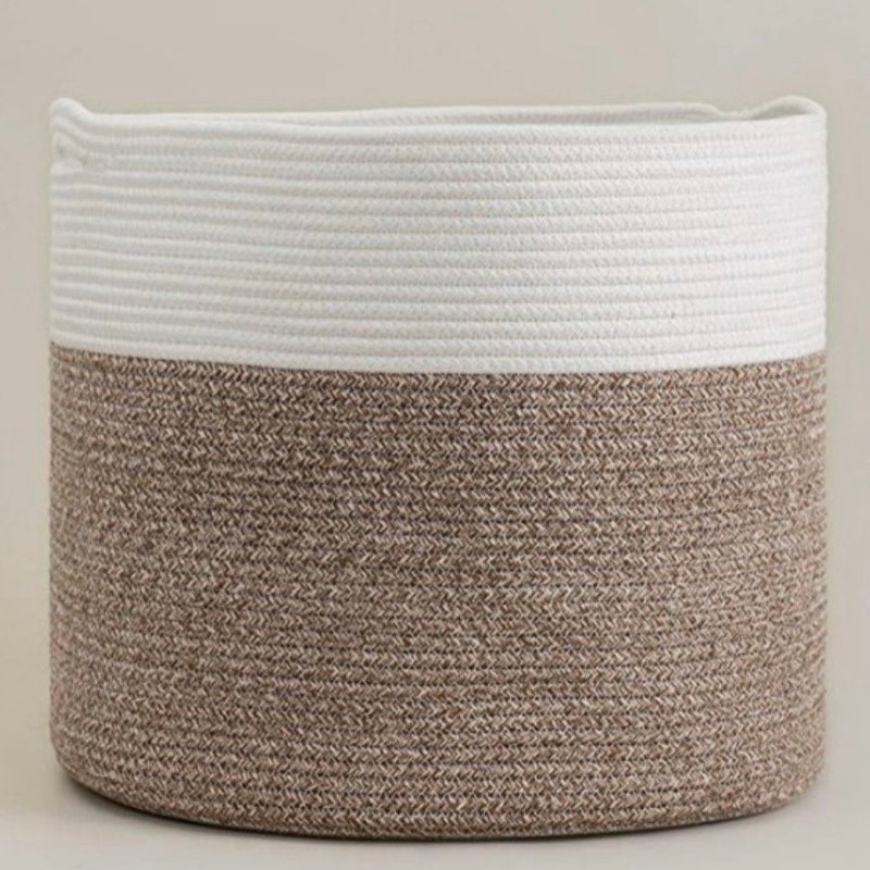 Extra large rope laundry basket Etsy.de
