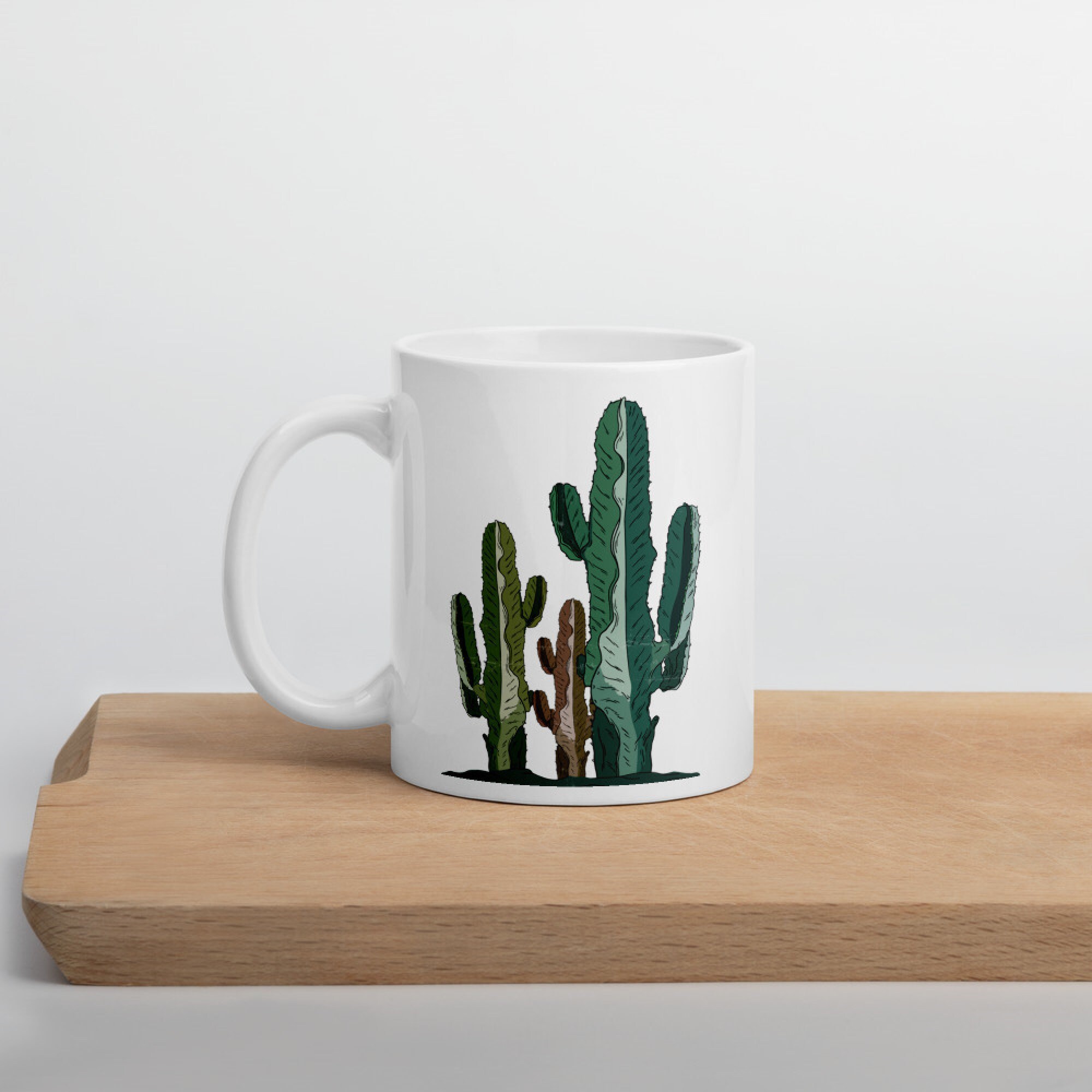 Cadeau Euphorbia de Tasse Cactus, Cadeau Plante d'anniversaire