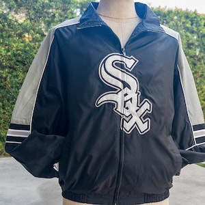 White Sox Majestic Double Climate Black Dugout Jacket
