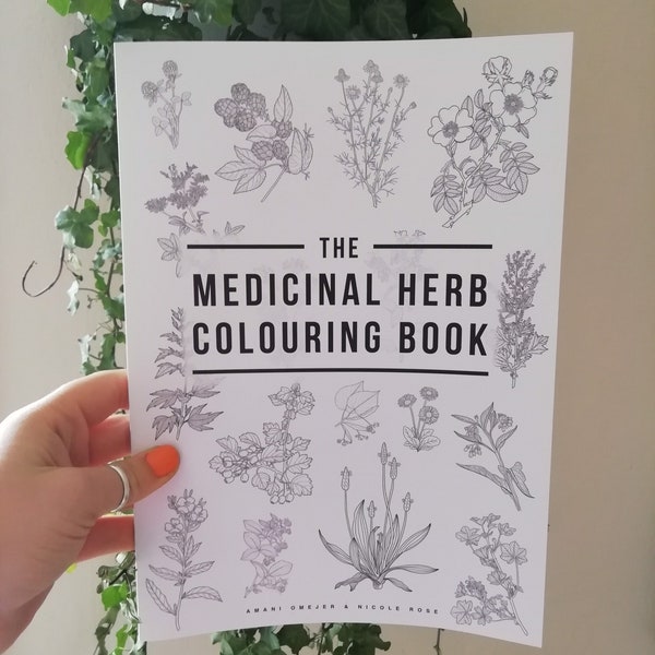 The Medicinal Herb Colouring Book