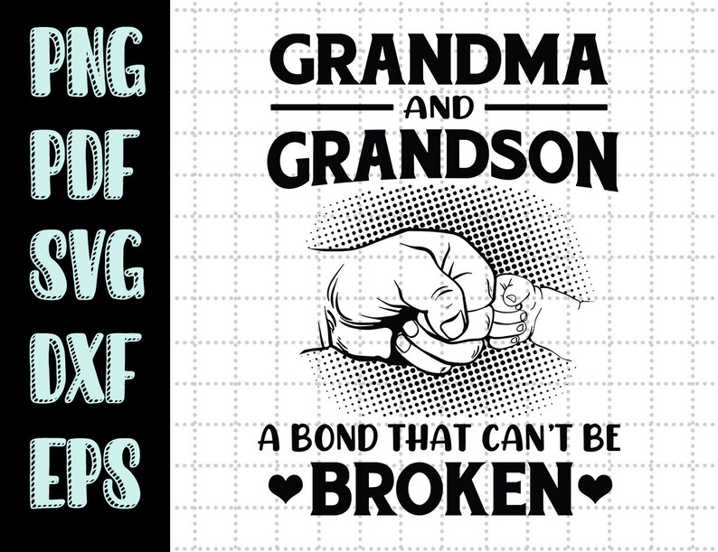 Download Grandma And Grandson SVG Grandma Gift From Grandson ...