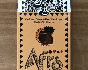 Jeu de 54 cartes Afro - Afrocards - Nouvelle édition - Maéva Tchibinda