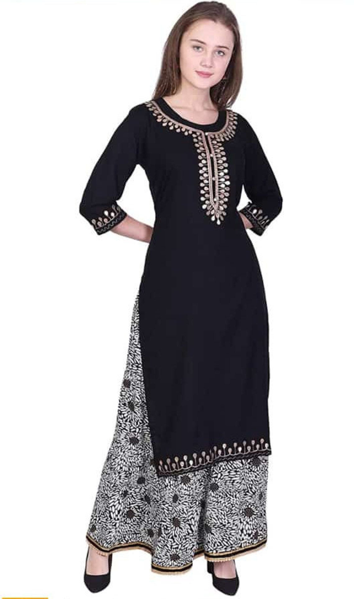 kurti trouser suit
