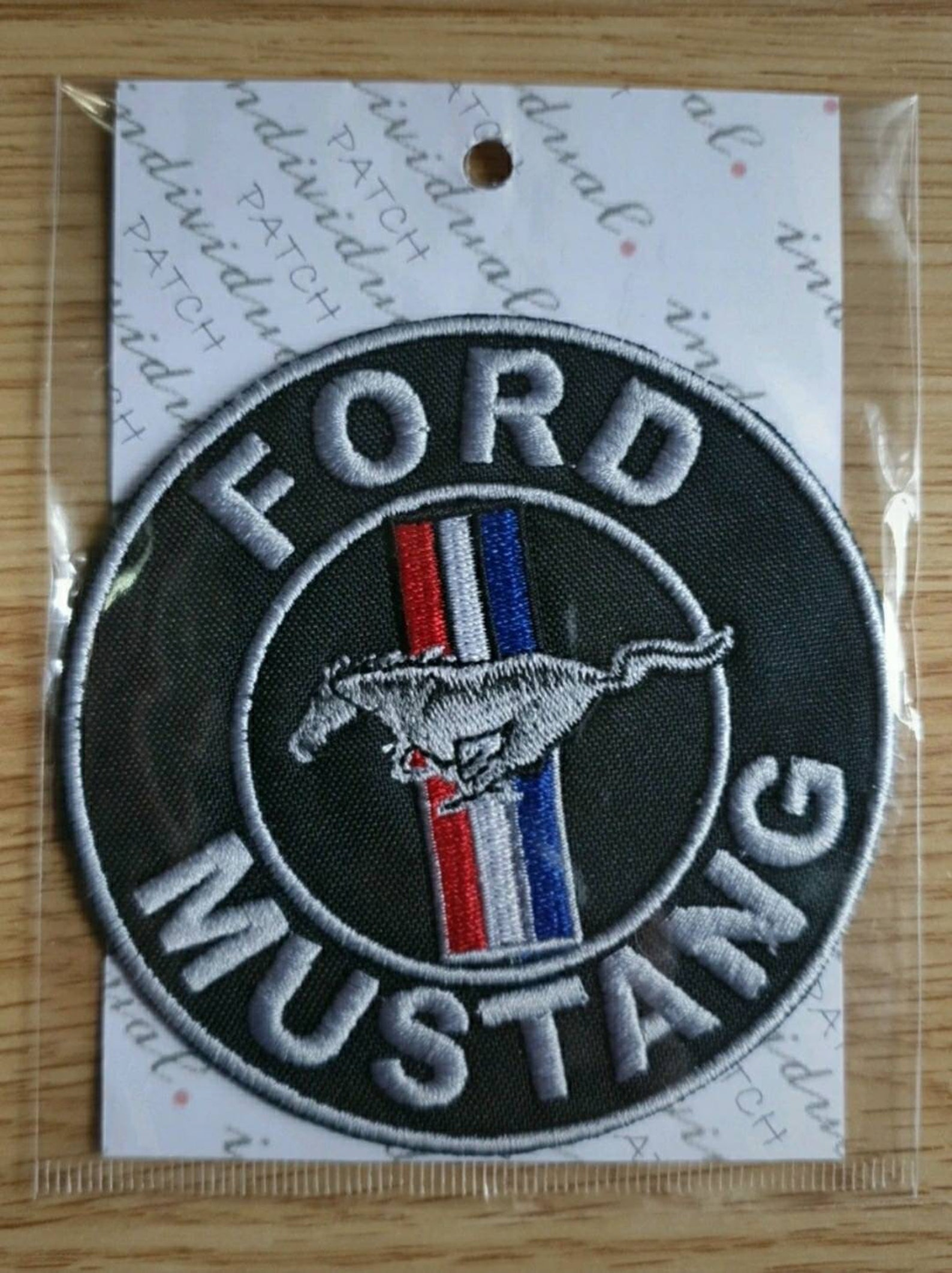 Ford Mustang Embroidered Patch Etsy