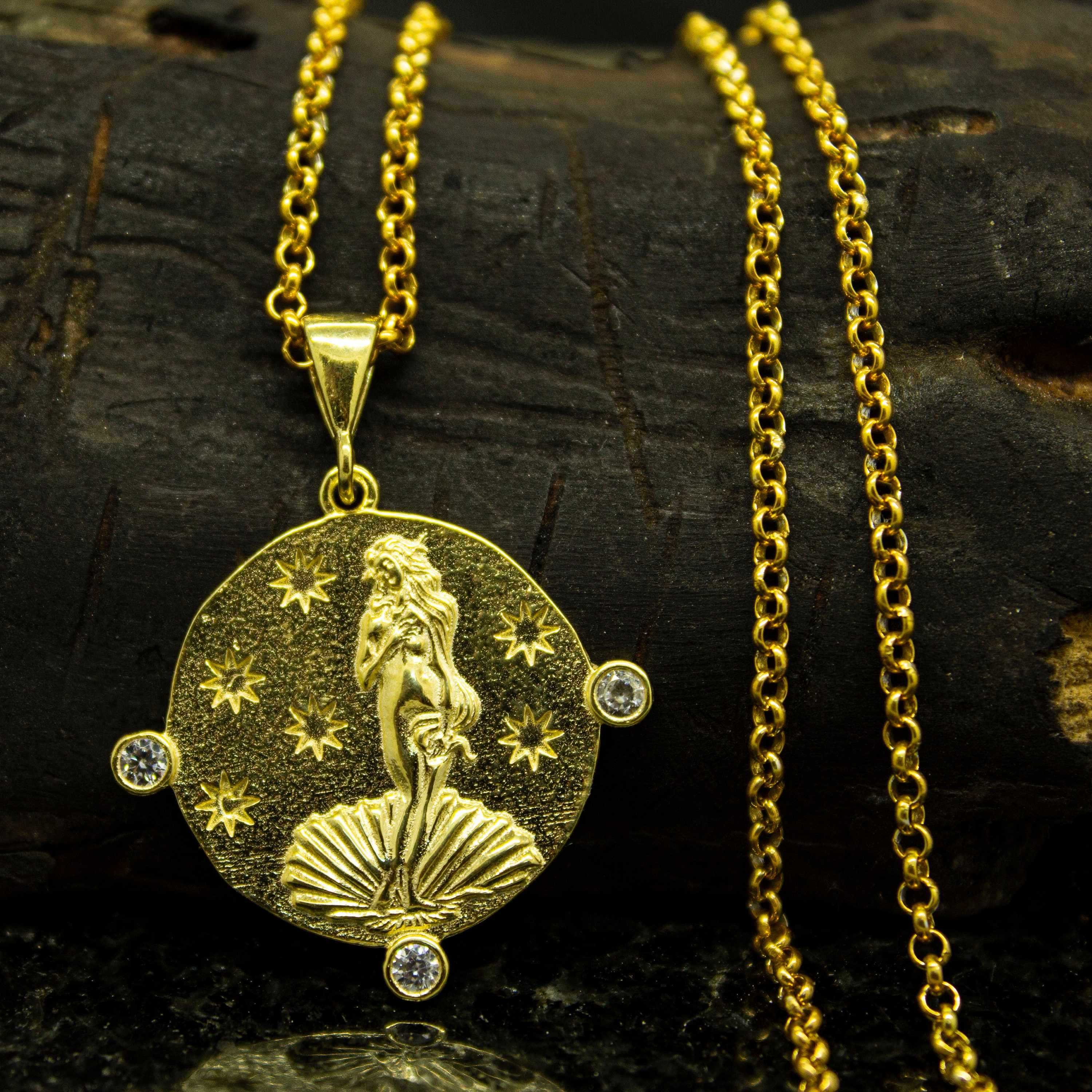 Gold Venus - Etsy Necklace