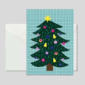 Cartolina CHRISTMASTREE / per Natale, come ciondolo o regalo