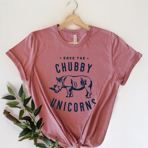 Save The Chubby Unicorns T-shirt, Save Rhinos Shirt, Save Endangered Rhinos Awareness Shirt