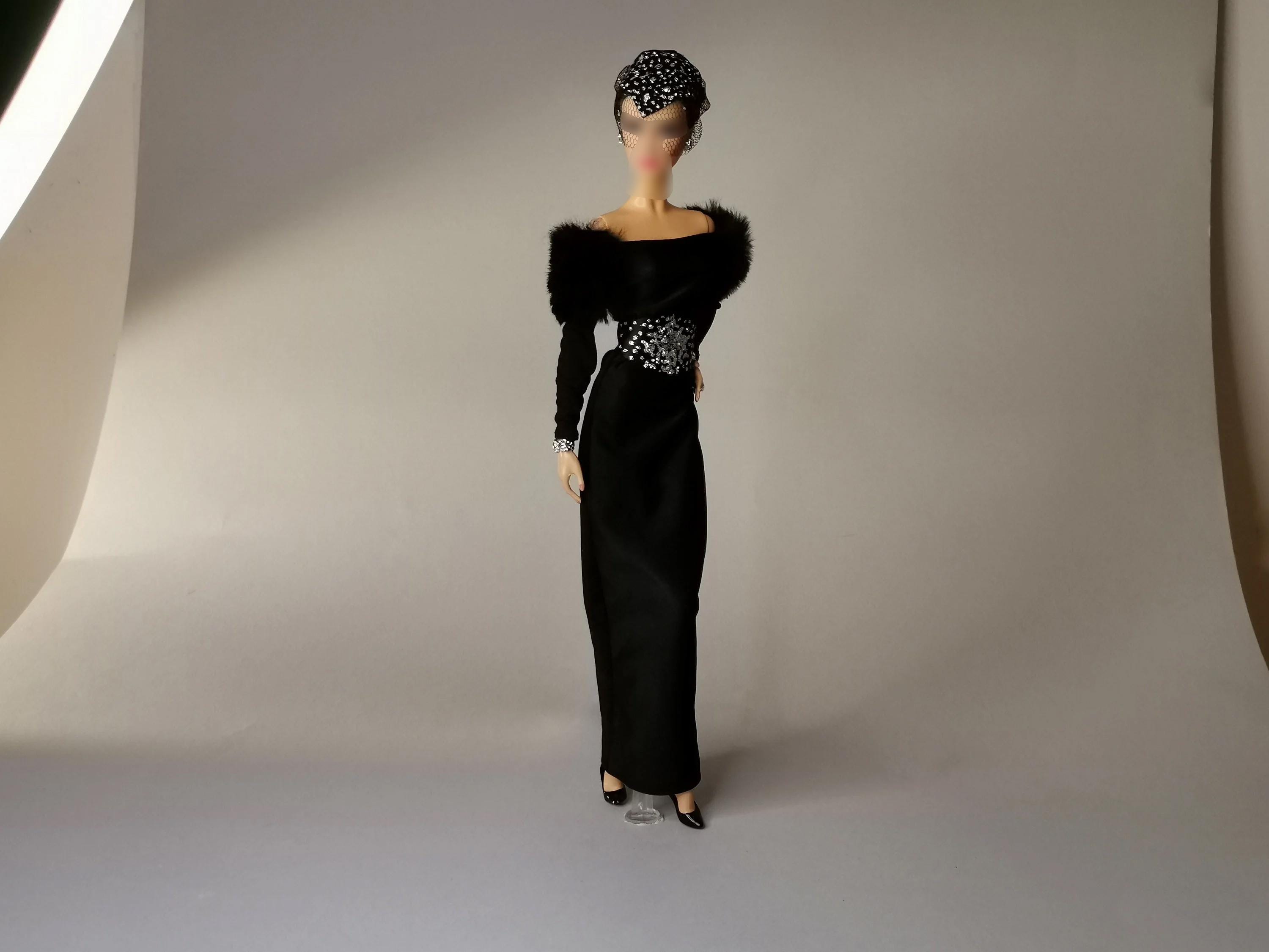 Barbie Black Gown Etsy Canada