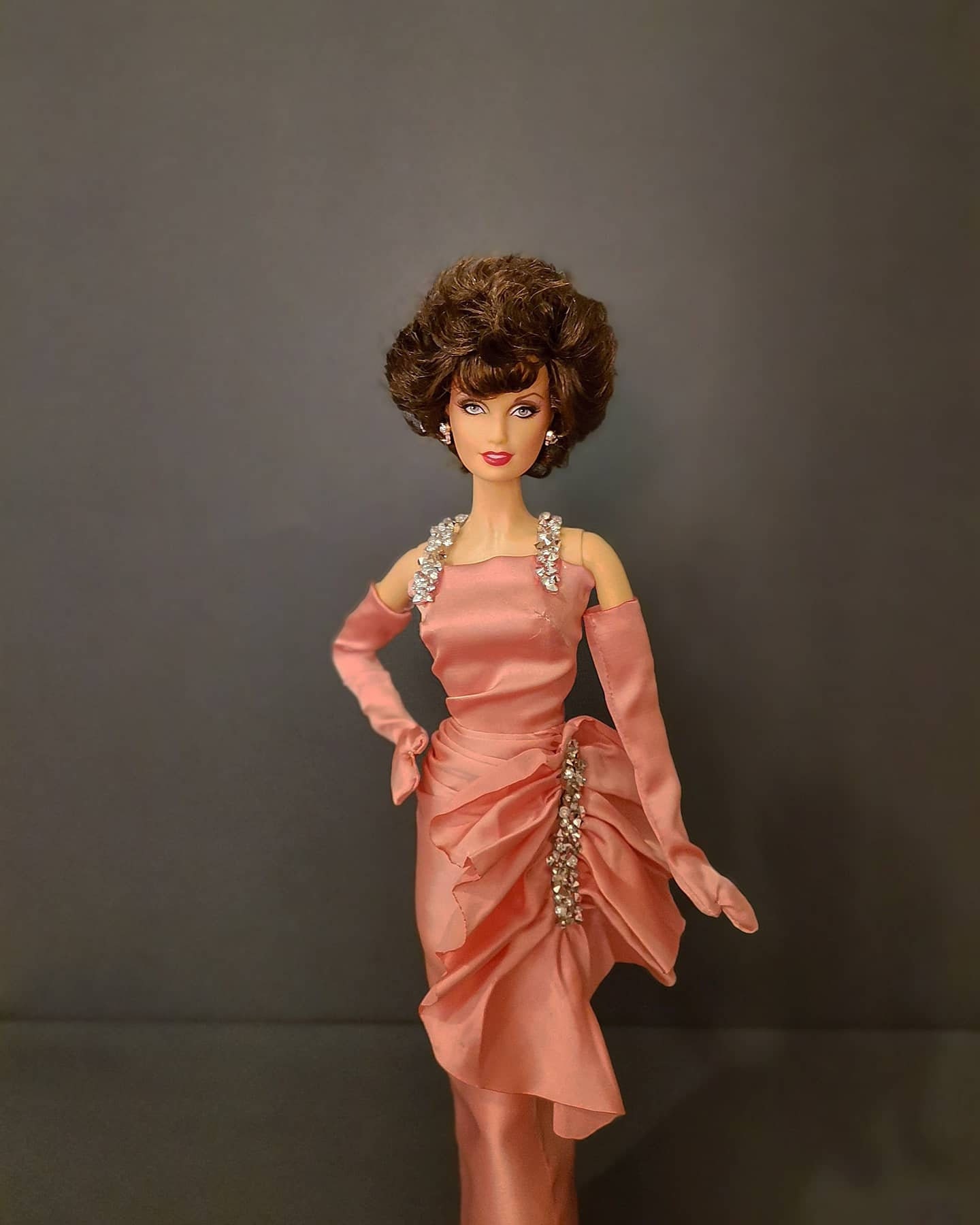Barbie Afro in Pink Dress