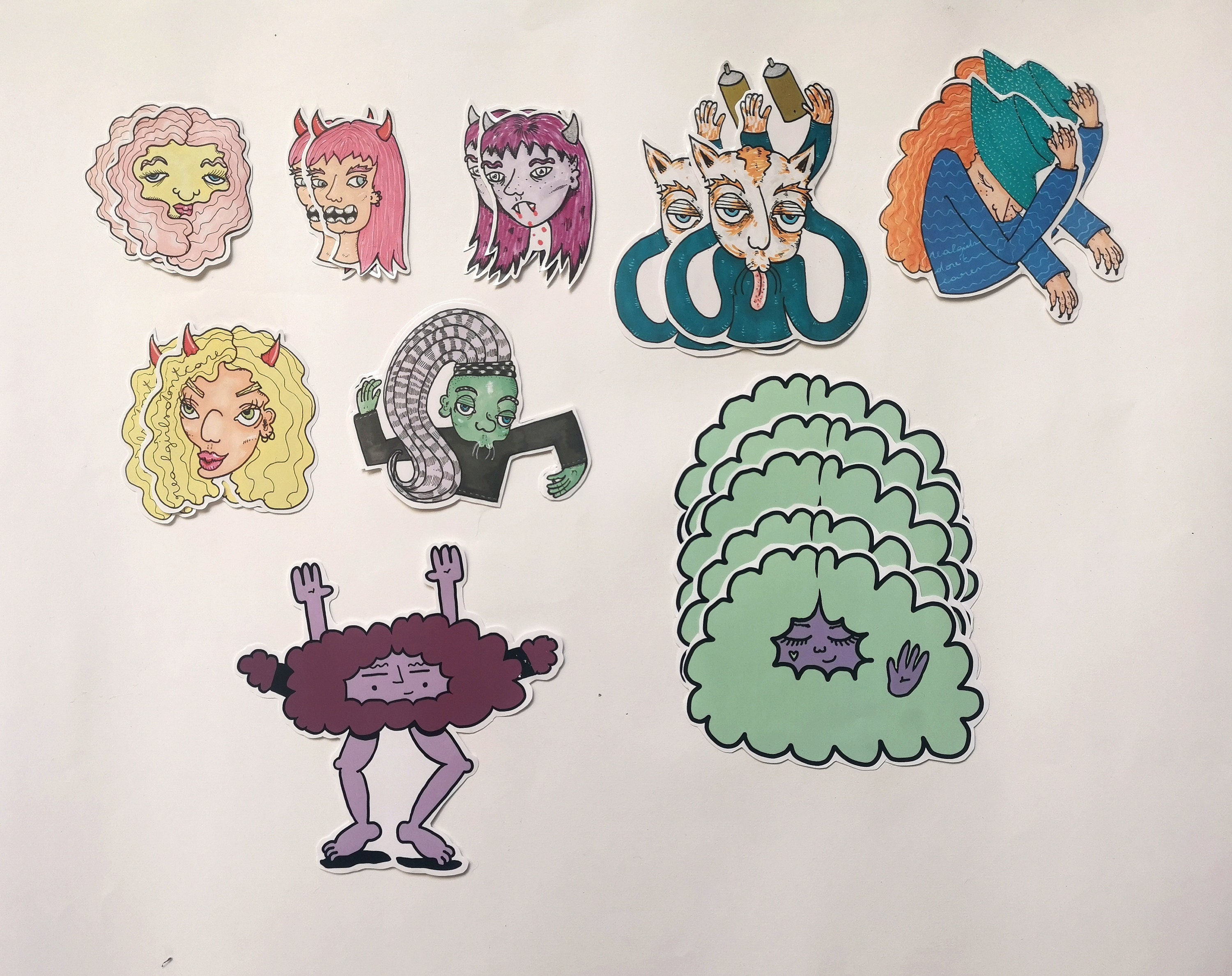 Violet Ex Sticker VIOLET Sticker Pack - Etsy