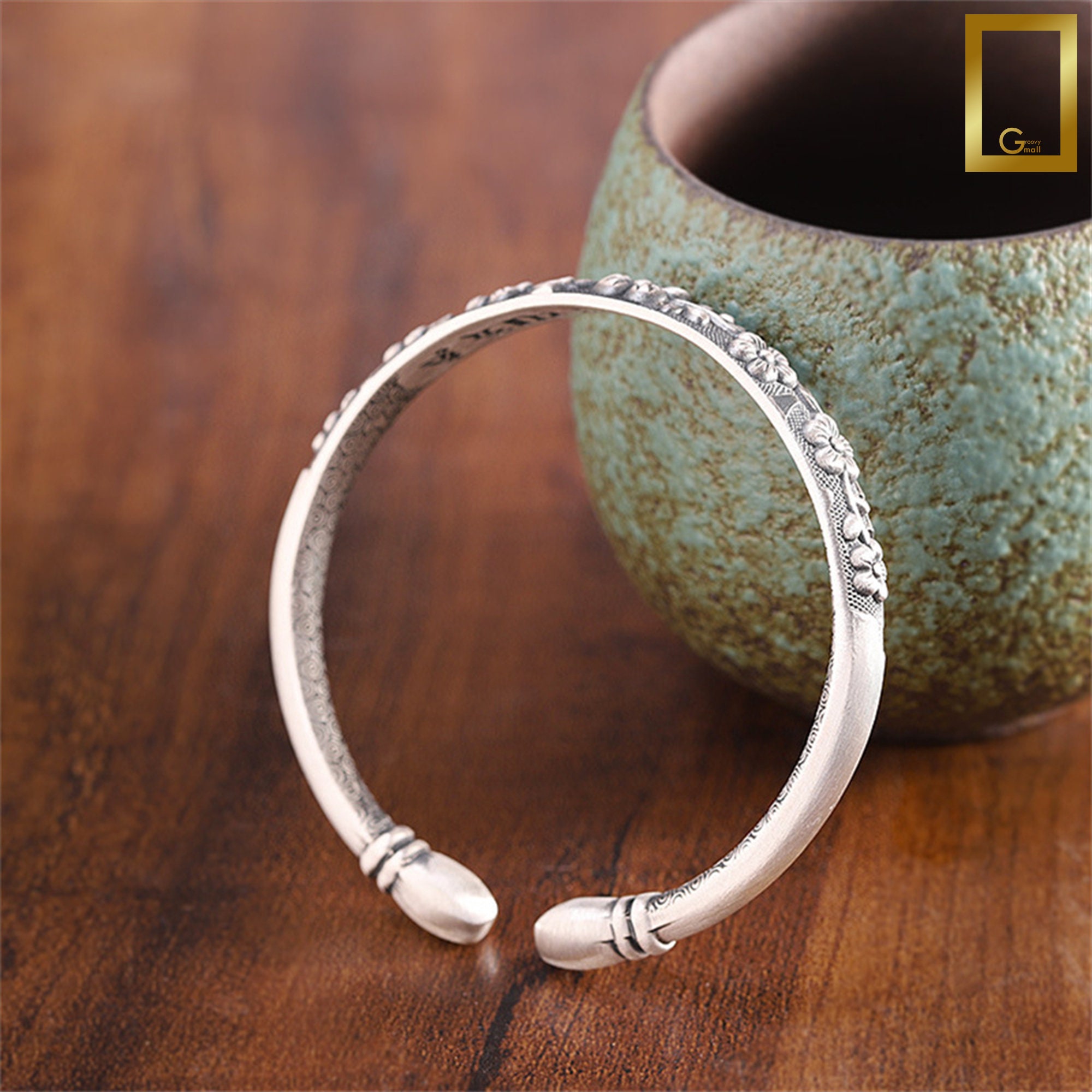 格安SALEスタート！ JULY/NINE GRACE BANGLE/SV アクセサリー