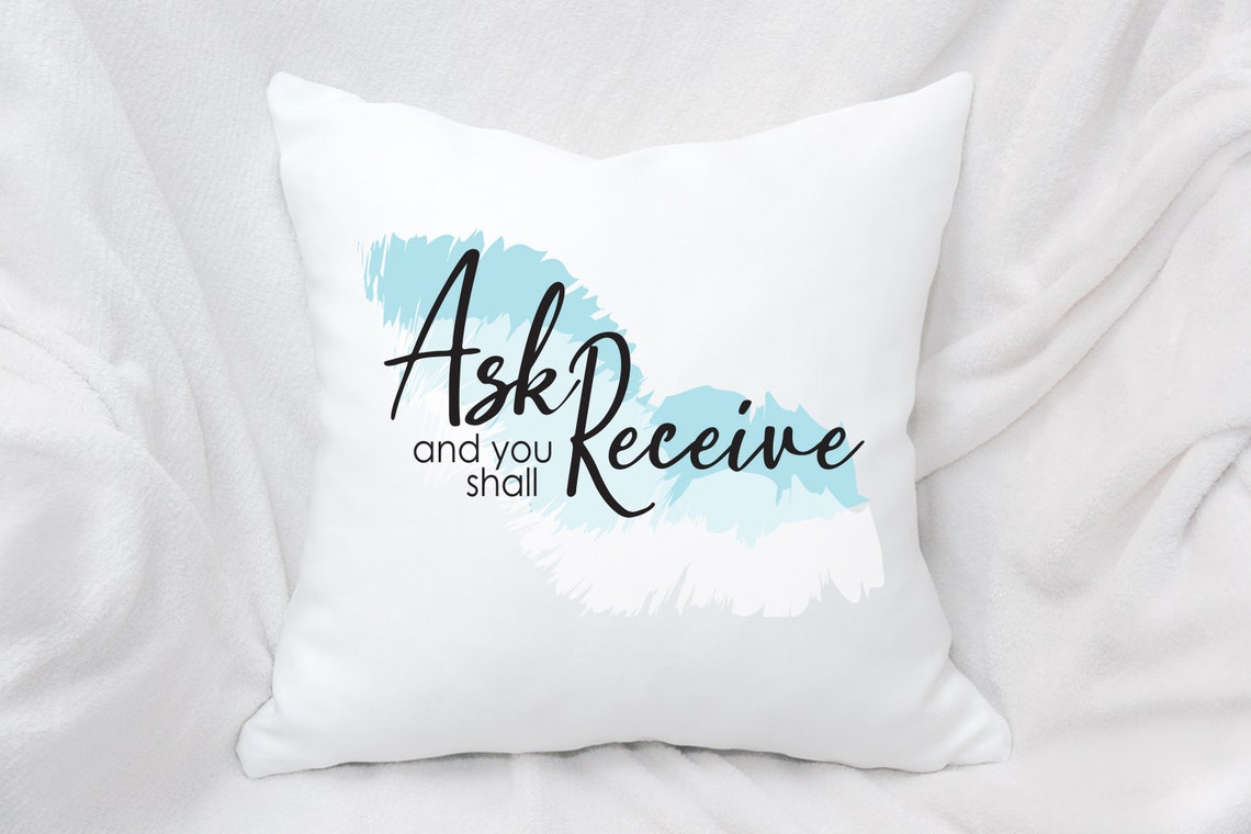 Ask and You Shall Receive Quote, Manifestation, Printable Wall Art ...