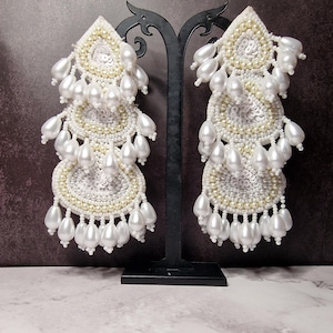 Beaded Earrings- Handmade