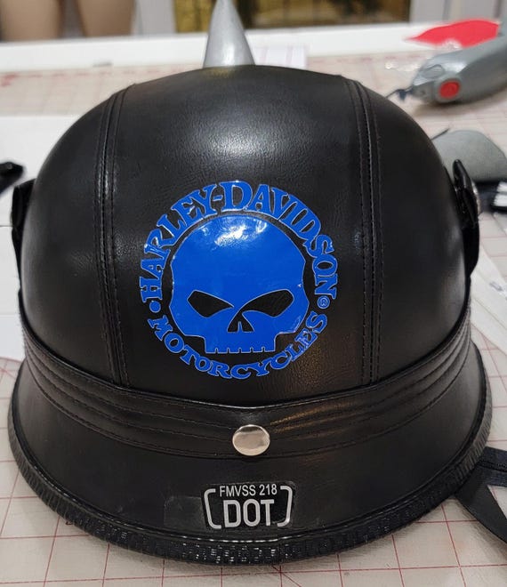 Harley Helmet Decal / Sticker
