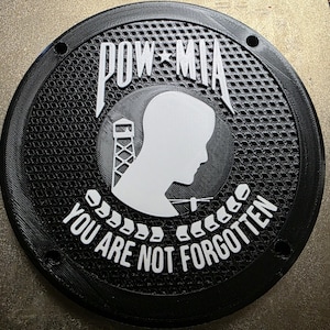 POW MIA custom speaker covers (pair) you – Custom Colors | High-Durability ABS Cars, Motorcycle, Boats, Atv, & Custom builds