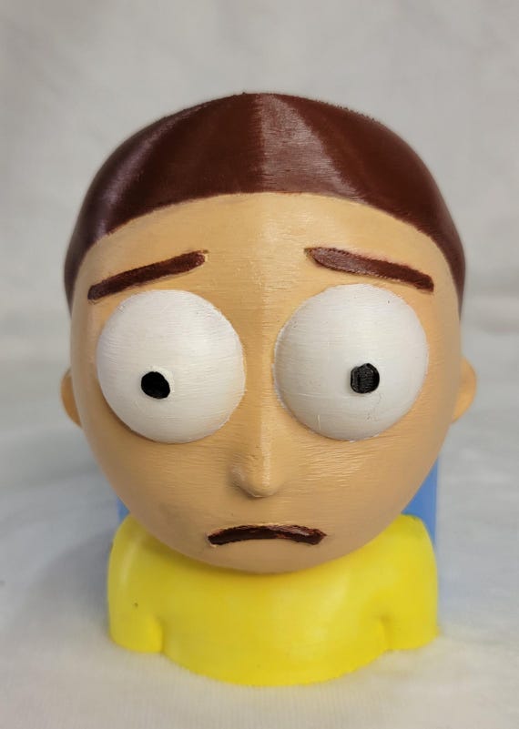 Morty of  Rick and Morty Planter/Succulent pot