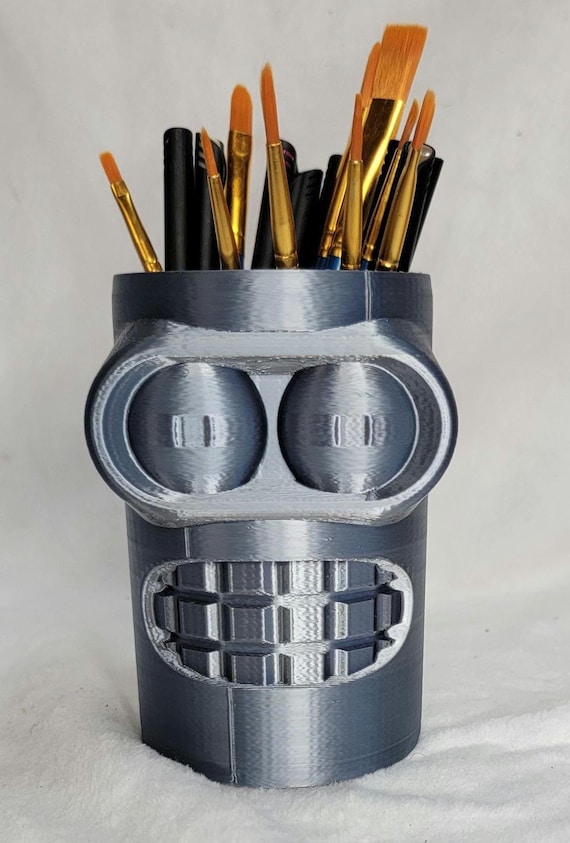 Bender Futurama ( Desk top pencil, pen , paintbrush holder)