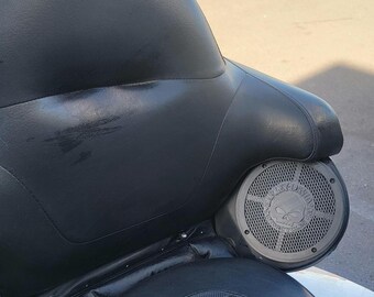 Harley Davidson Custom Speaker Covers for Tour Pack (2014-2022) – Custom Colors | High-Durability ABS