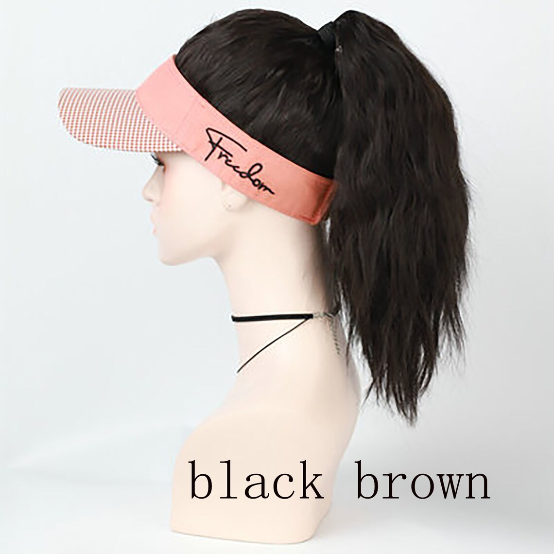 Hat With Wig Hair Attached for Women Wig Hat Human Hat With Etsy