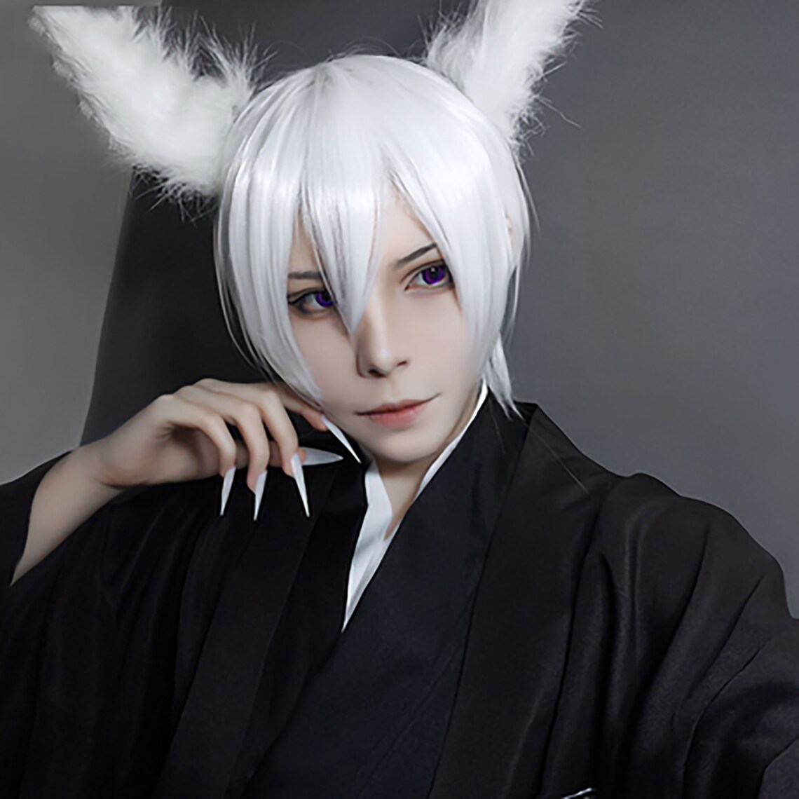 Cosplay wig cos white wigs Anime wig lifelike wig fashion Etsy