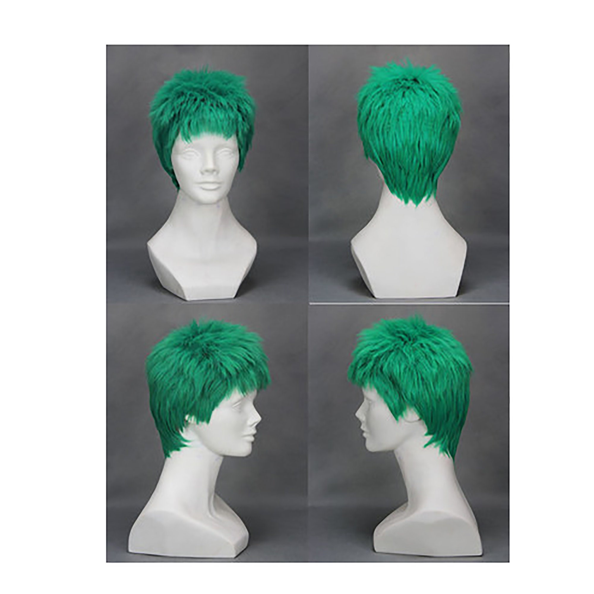 Roronoa Zoro Wig Commission Green Short Wig Cosplay Wigs - Etsy