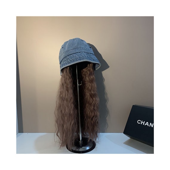 Cap Wigs Beret Hat With Wig Chemo Hat 