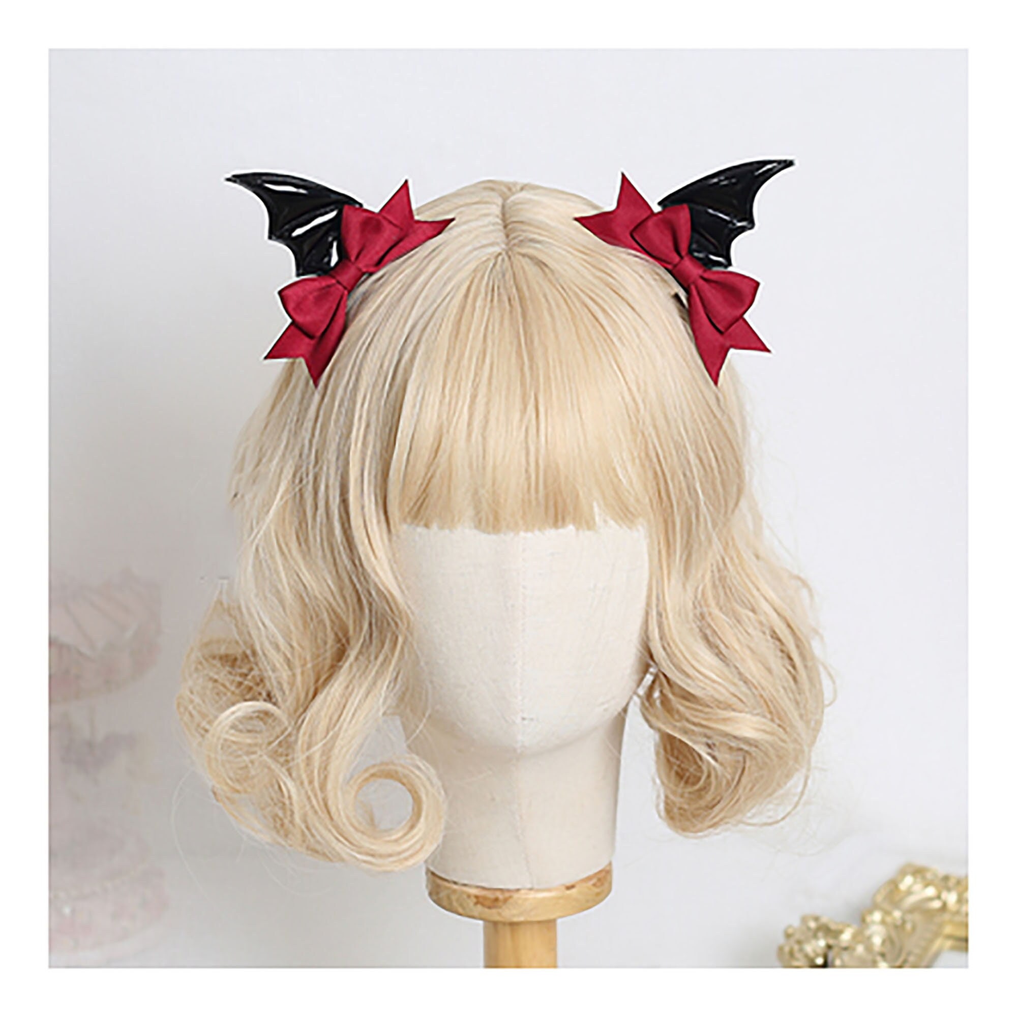 Halloween Wings Hairpinlittle Devil Hairpin Cos Hairclip - Etsy