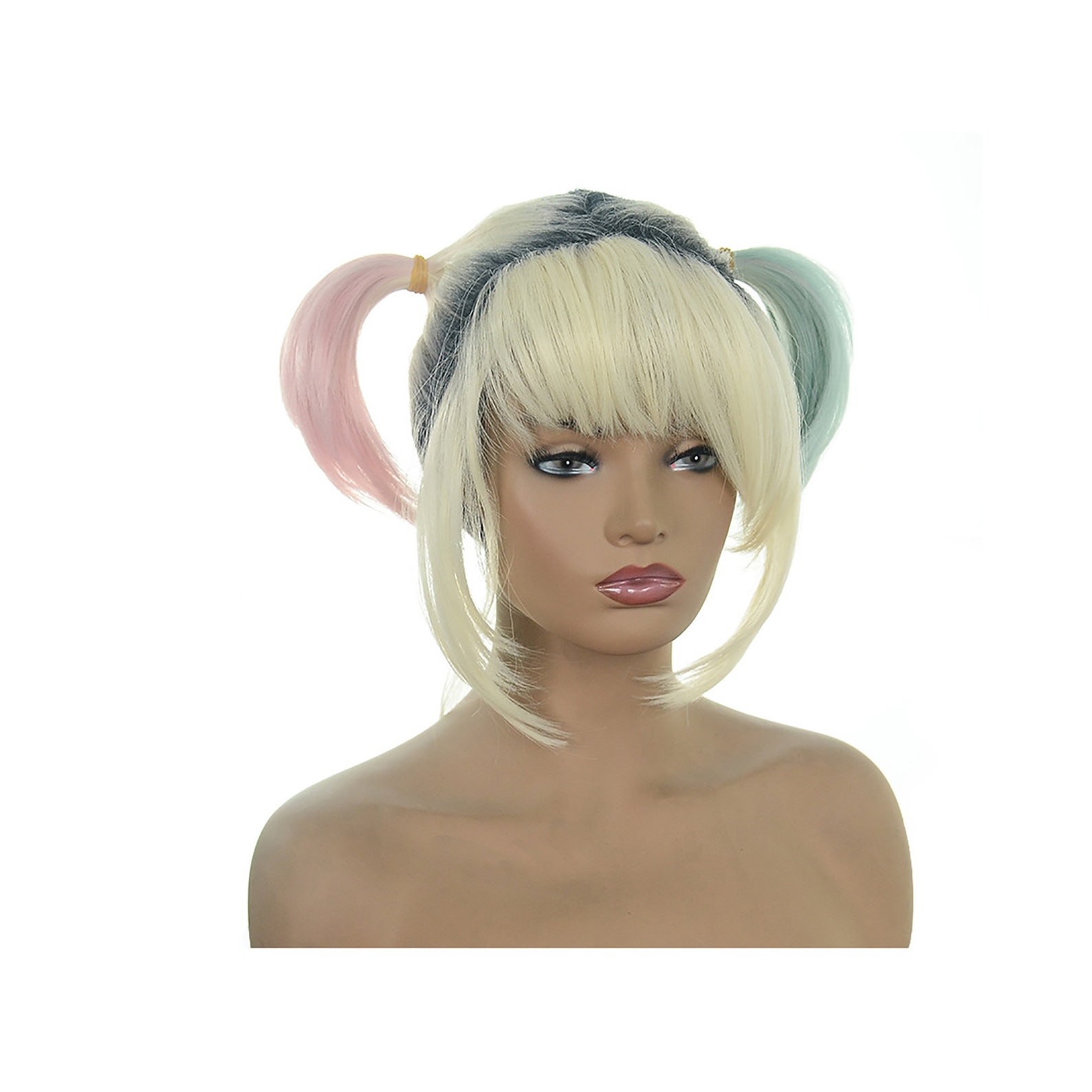 Cosplay wig animation wig Harajuku Wigs Little ugly woman | Etsy