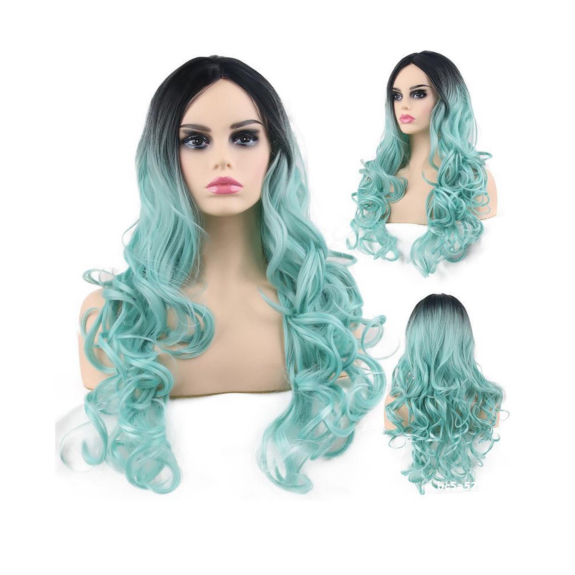 Split dyed wig cover lace wigcosplay wigLong Curly Wigs Etsy