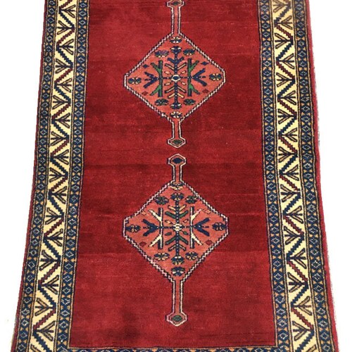 2x4 Mini Rug, Afghan Rug, Boho Rug, Felpa Design Rug, Turkish Rug shops Hand Knotted Medallion Rug, Home Decor Rug, 116 x 72 cm FREE SHIP