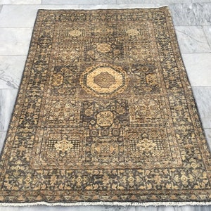 3x5 High Quality Afghan Handmade Caucasian Kazak Rug, Floor Rug, Living Room Rug, Hand Knotted Rug, Turkish Rug, 146 x 98 cm