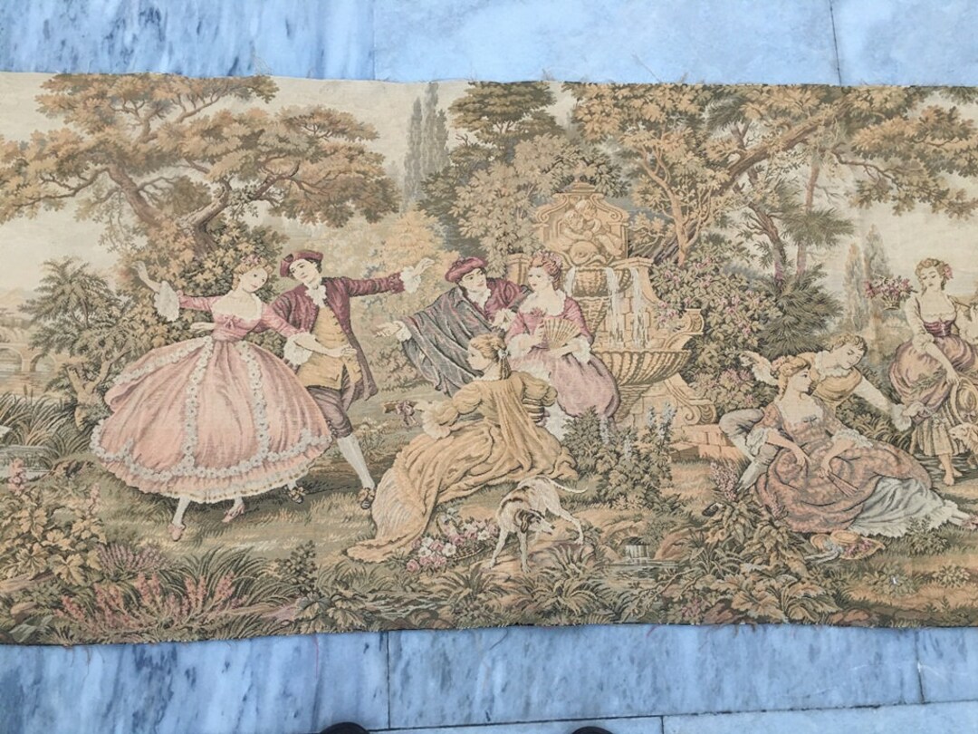 2x3 Vintage French Tapestry Medieval Romantic Home Décor Tapestry/Wall