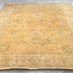 8x12 High Quality Afghan Rug, Boho Rug, Floor Rug, Bedroom Rug, Living Room Rug, Afghan Chobi Rug, Hand Knotted Rug, Turkish Rug 352x257 cm