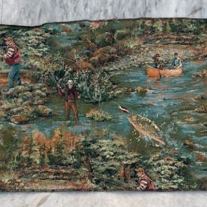 2x5 French Tapestry, Vintage Tapestry, Pictorial Tapestry, Authentic Tapestry, Home Decor Tapestry/Wall Hanging, 164x46 cm FREE SHIP