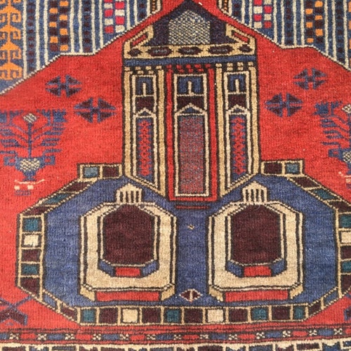 3x4 Mini Rug, Afghan Rug, Boho Rug, shops Oushak Design Rug, Turkish Rug Hand Knotted Medallion Rug, Home Decor Rug, 120 x 81 cm FREE SHIP