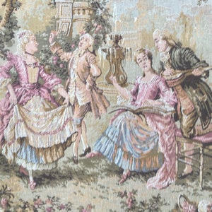2x5 French Tapestry, Vintage Tapestry, Medeivals Tapestry, Garden Tapestry, Home Decor Tapestry/Wall Hanging, 153 x 63 cm FREE SHIPPING