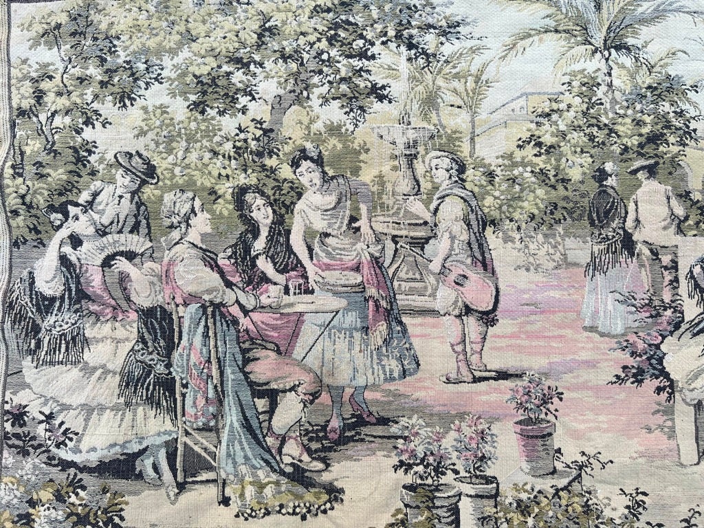 fkk vintage 2x5 French Tapestry, Vintage Tapestry, Romantic Tapestry, Authentic  Tapestry, Home Decor Tapestry/wall Hanging, 138 X 48 Cm FREE SHIP - Etsy  Ireland