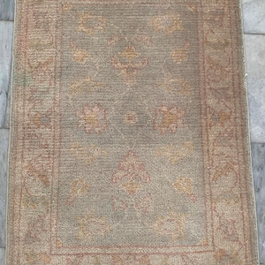 2x3 High Quality Afghan Rug, Boho Rug, Floor Rug, Stunning Rug, Living Room Rug, Afghan Chobi Rug, Hand Knotted Rug, Turkish Rug, 87 x 60 cm
