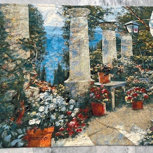 3x4 French Tapestry, Vintage Medieval Tapestry, Stunning Tapestry, Home Decor Tapestry/Wall Hanging, 130 x 86 cm FREE SHIPPING
