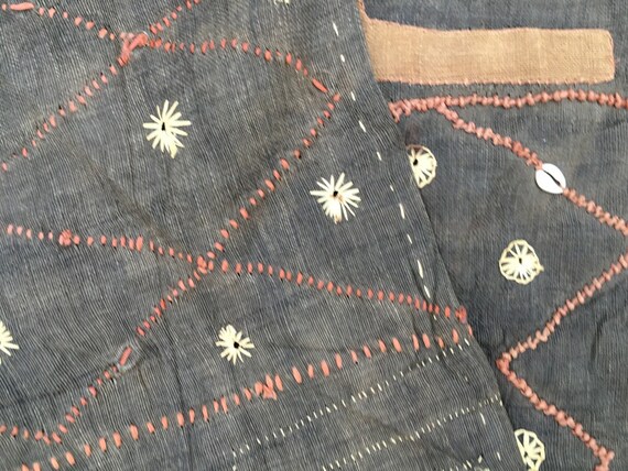 African Tribal Cloth 2x4 Cheap Price Vintage African Kuba Showa Cloth Raffia Textile Natural Woven Raffia Handmade Fabric 117 cm x 55 cm